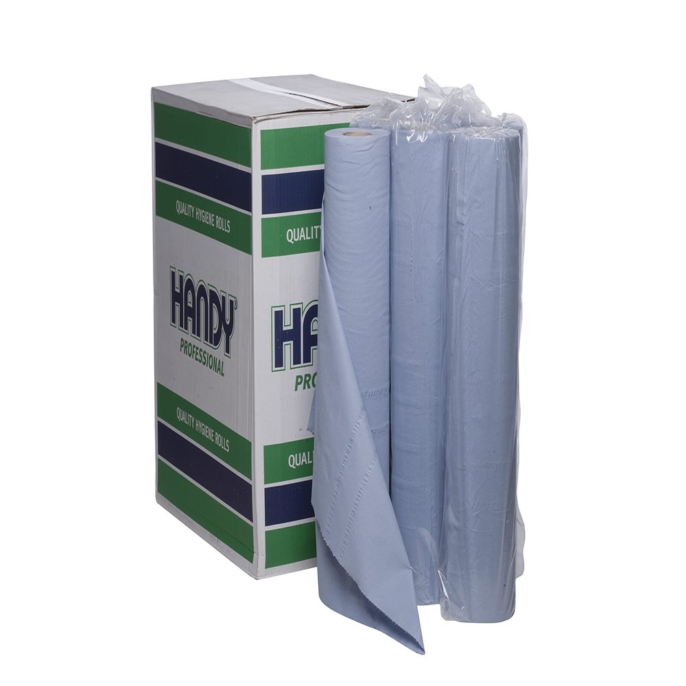 20" Hygiene Roll 2ply Case of 12 - Blue