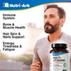 Nutri-Ark Multivitamin | 26 Key Multivitamins & Minerals for Women & Men Including Vitamin B12, K (K2), D (D3), C & Folic Acid | 3 Months Supply | Suitable for Vegetarians view 3