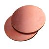 T2 Conductive Red Copper Round Pure Copper Plate, Thickness 2.5, Diameter 100mm view 1