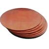 T2 Conductive Red Copper Round Pure Copper Plate, Thickness 2.5, Diameter 100mm view 2