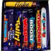 Happy 50th Birthday Chocolate Gift Chocolates Sweet Box Great Treat Box - 8 Full Size Bars Chocolates view 2