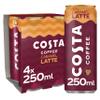 Costa Coffee Caramel Latte 4 x 250 ml view 1