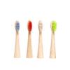 A Good Company Toothbrush Head 4-Pack from Bamboo, Multicolored, Regular view 1