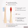 A Good Company Toothbrush Head 4-Pack from Bamboo, Multicolored, Regular view 3