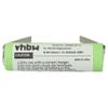 vhbw Replacement Battery compatible with Braun 4745, 5000, 5005, 5010, 5015, 5266, 5268, 5311, 5312 Electric Toothbrush (2500mAh, 1.2V, NiMH) view 3