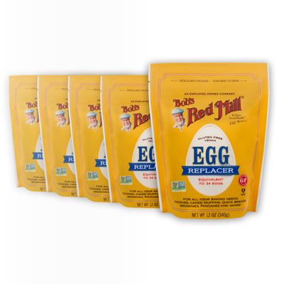 Bob's Red Mill - Gluten Free, Vegan, Egg Replacer, Non-GMO, Equivalent to 34 Eggs, 340g Pouch