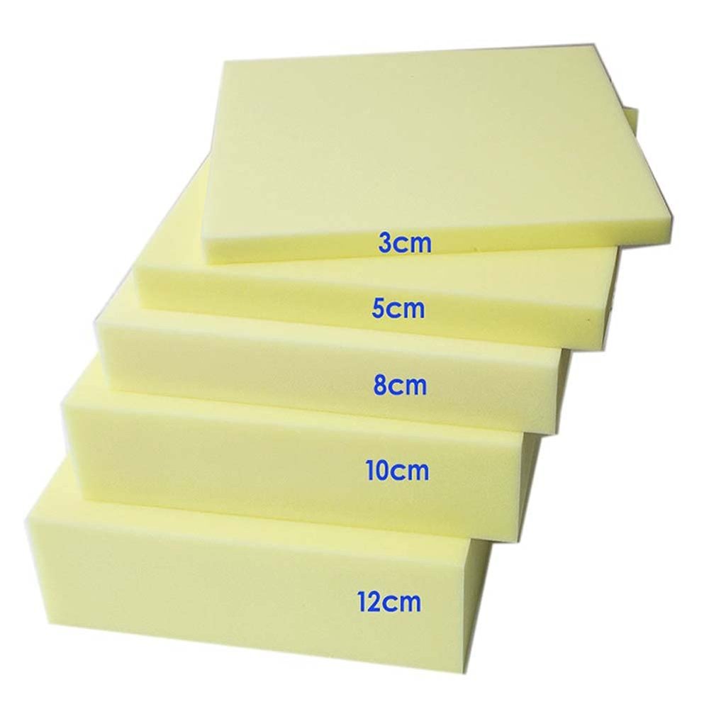 High Density Upholstery Foam Insert Cut for Wheelchair Seat Pad Furniture Padding Sofa Bench Booster Wheelchair,DIY Crafts Flexible From Foam Sheet