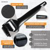 Groomarang Beard Roller for Men GROOMARANG 0.5mm Derma Roller for Beard Growth with 540 Titanium Needles & Beard Growth Spray 60ml - Includes Storage Case & Disinfectant Spray 100ml view 2