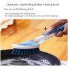 WZHZJ Long Handle Brush Automatic Detergent Injection Household Cleaning Brush (Combi Pack) Gray 24.5x8x4cm view 3