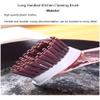 WZHZJ Long Handle Brush Automatic Detergent Injection Household Cleaning Brush (Combi Pack) Gray 24.5x8x4cm view 4