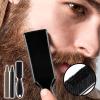 Men's Beard Pencil Filler Waterproof Barber Beard Filling Pen with Brush, Long Lasting & Sweatproof Kit for Natural Beard Look, Shaping & Enhancing view 2