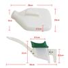 1500Ml Reusable Urinal Bottle Bedpan, Women's Urine Bottle Portable Urinal with Lid and Tube, Suitable for Hospitals, Incontinence, The Elderly, Travel,White view 3