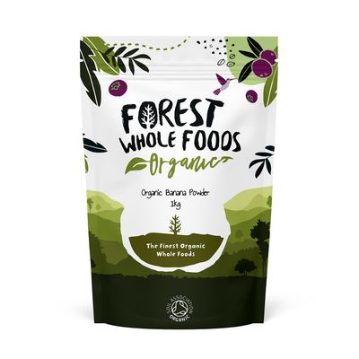 Organic Banana Powder - Forest Whole Foods (1kg)