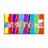 Best friend Chocolate Bar Wrapper Novelty Gift Present For Birthday Valentine #87 (with chocolate) view 1