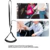Car Grab Handle,Portable Auto Standing Aid Car Mobility Devices Adjustable Vehicle Support Handles for The Elderly (Black) view 3