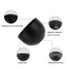Agatige Shaving Soap Bowl for Men, Stainless Steel Shaving Brush Bowl Shaving Cream Soap Mug for Create Rich Shaving Cream and Keep Your Lather Warm (Black) view 4