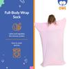 Sensory Owl Body Sock for Kids and Adults Helps with ASD ADHD Relieve Stress Spatial Awareness Aids XL165 cm Pink view 2