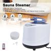 BigKing Sauna Steamer Pot, 2.68L Portable Fumigation Machine, Sauna Generator, 1000W Pot Machine, Body Therapy Steamer, Sauna Steam Generator Fumigation Machine for Home Spa(AC220-240V) view 2