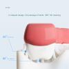 floatofly U Shape Toothbrush 360 Degree Cleaning Soft Fur Silicone Baby Toothbrush Children's Brushfor Home Kids Toddler Pink Red Peach Heart view 4