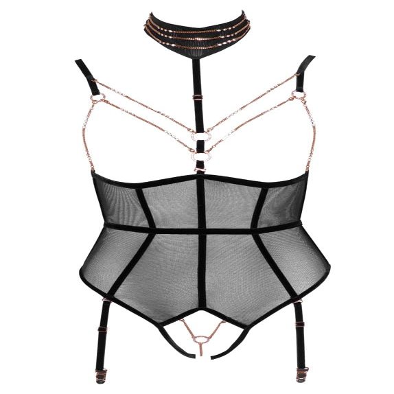 Abierta Fina Body-26429301041 Black L