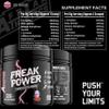 Freak Power Pre Workout 320g Pre Workout Powder (Strawberry Slush) view 2