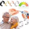 4 PCS Fashion Blood Sugar Control Ring,Diabetes Monitor Healthy Blood Sugar Meter,BoobsUp Magnetic Therapy Ring,Elegant Titanium Magnetic Therapy Ring,Copper Magnet Rings Opening Adjustable view 1