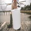 25L Plasterers Bucket Depth Gauge Durable Plastic With Lid & Handle/Garden/Construction/Home- White view 4