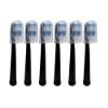 xcivi 6-Pack Replacement Toothbrush Heads for Fairywill/FW507/FW508/FW917/FW909/FW949/FW958/FW507B/FW908/FW610/FW659/FW719/FW910/KIPOZI/Dnsly/Sboly Sonic Electric Toothbrush (Black) view 3