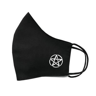 inking house Witchcraft Mask Protective Covering Washable Reusable Breathable pentacle Witch Pentagram