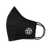 inking house Witchcraft Mask Protective Covering Washable Reusable Breathable pentacle Witch Pentagram view 1