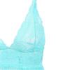 Sexy Costumes for Women Sexy Women Lingerie Lace Night Dress Sleepwear Nightgown Deep See Through Sexy Sheer Lingerie-Light Green_L view 2