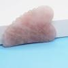 1PCS Gua Sha, Jade Stone Gua Sha Massage Tool, Guasha Tool for Face and Body Skin Massage, Suitable for Toxins Prevents Wrinkles for SPA Acupuncture, Therapy Trigger Point Treatment (Pink) view 3