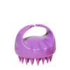 1Pcs Purple Scalp Massager Shampoo Brush with Soft & Flexible Silicone Bristles for Hair Care and Head Relaxation, Ergonomic Scalp Scrubber/Exfoliator for Dandruff Removal and Hair Growth view 1