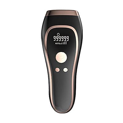Home Use Hair Removal Device for Women Permanent Hair Removal Painless Profesional Hair Remover Device Home Use ipl Hair Remover for Body Face and Bikini,Black