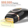 Home Use Hair Removal Device for Women Permanent Hair Removal Painless Profesional Hair Remover Device Home Use ipl Hair Remover for Body Face and Bikini,Black view 3