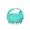 1Pcs Green Scalp Massager Shampoo Brush with Soft & Flexible Silicone Bristles for Hair Care and Head Relaxation, Ergonomic Scalp Scrubber/Exfoliator for Dandruff Removal and Hair Growth view 1