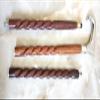 Silver & Brown Victorian Handle Walking Spiral Stick Brass Wooden Brass Victorian Head Walking Stick Canes Handle Hiking Gift view 3