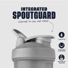 BlenderBottle Classic V2 Shaker Bottle Perfect for Protein Shakes and Pre Workout, 32-Ounce, Pebble Grey view 2