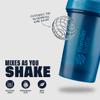 BlenderBottle Classic V2 Shaker Bottle Perfect for Protein Shakes and Pre Workout, 32-Ounce, Ocean Blue view 3