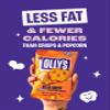 Olly's Pretzel Thins, New Variety Pack, 35g (Pack of 10), x4 Sour Cream, x3 Sweet Chilli & x3 Cheesy, Low Calorie Snacks, Low Fat, Source of Fibre, No Preservatives view 4