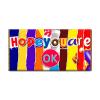 Hope You Are Ok Novelty Chocolate Bar Wrapper Lovely Gift for Girlfriend Boy #165 (without chocolate) view 1