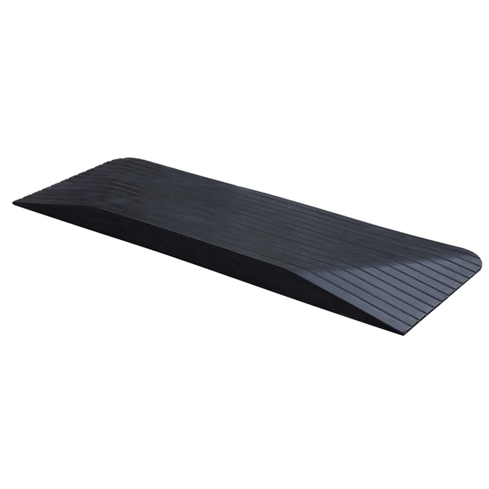 URINGO Wheelchair Ramps, Height Non-Slip Solid Rubber Threshold Ramp for Wheelchairs Door Acess Bathrooms Steps Stairs Curb
