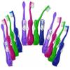 100 x Childrens Toothbrushes ~ Bulk Packs Kids Manual Brushes (Travel Rabbit) view 1