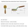 WZHZJ Long-Handled Multifunctional Decontamination Brush Kitchen/Tableware Cleaning Brush 1 Pack 25x5.5x9cm view 2