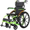 ksamwjf Self-Propelled Luxury Lightweight Folding Wheelchair, Upgraded Movable Armrests and Pedals, Aluminum Alloy Frame, with Handbrake and Quick Ope view 1