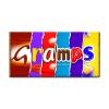 Gramps Novelty Chocolate Bar Wrapper Gift Present For Grandad Christmas Birthday #239 (with chocolate) view 1