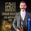 Medium Hold Moustache Wax 30ml - 1oz Bare Bones By Death Grip Mustache Wax | Firm Hold Beard Goatee Styling Wax | For Handlebar Dali English Men's Moustaches view 3
