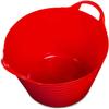 TENLITE Large 42L Flexi Tub Bucket Storage/Flexi Tub with Handles for Home and Garden (Red) view 3