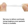 20 Pairs Eye Glasses Ear Grippers, Anti-Slip Glass Ear Hook Comfort Silicone Eyeglasses Ear Cushion for Behind the Ear for Glasses Sunglasses Reading Glasses Retainers for Kids Adults(Black +Clear) view 4