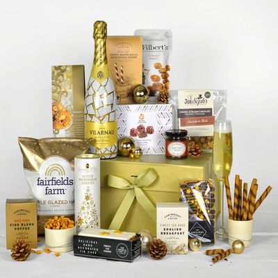 Christmas Hamper Festive Gold